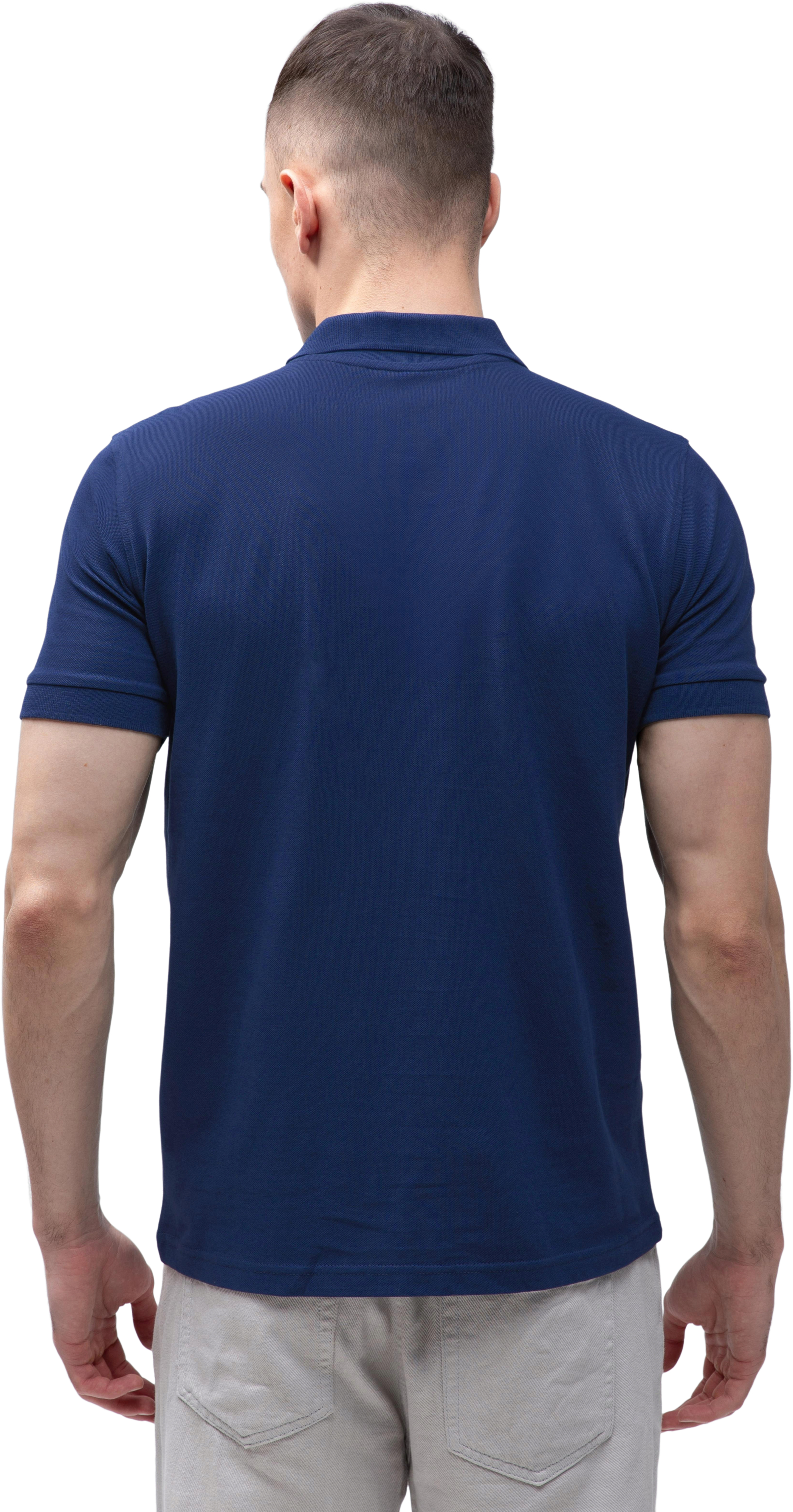 Поло чоловіче бавовняне Stedman Lux ST9060-NAV XL темно-синєфото2