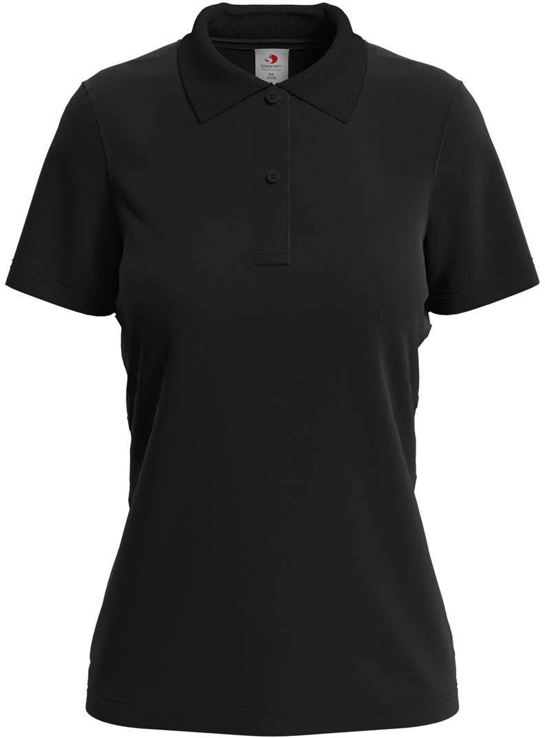 Поло жіноче бавовняне Stedman ST3100-BLO M чорнефото5