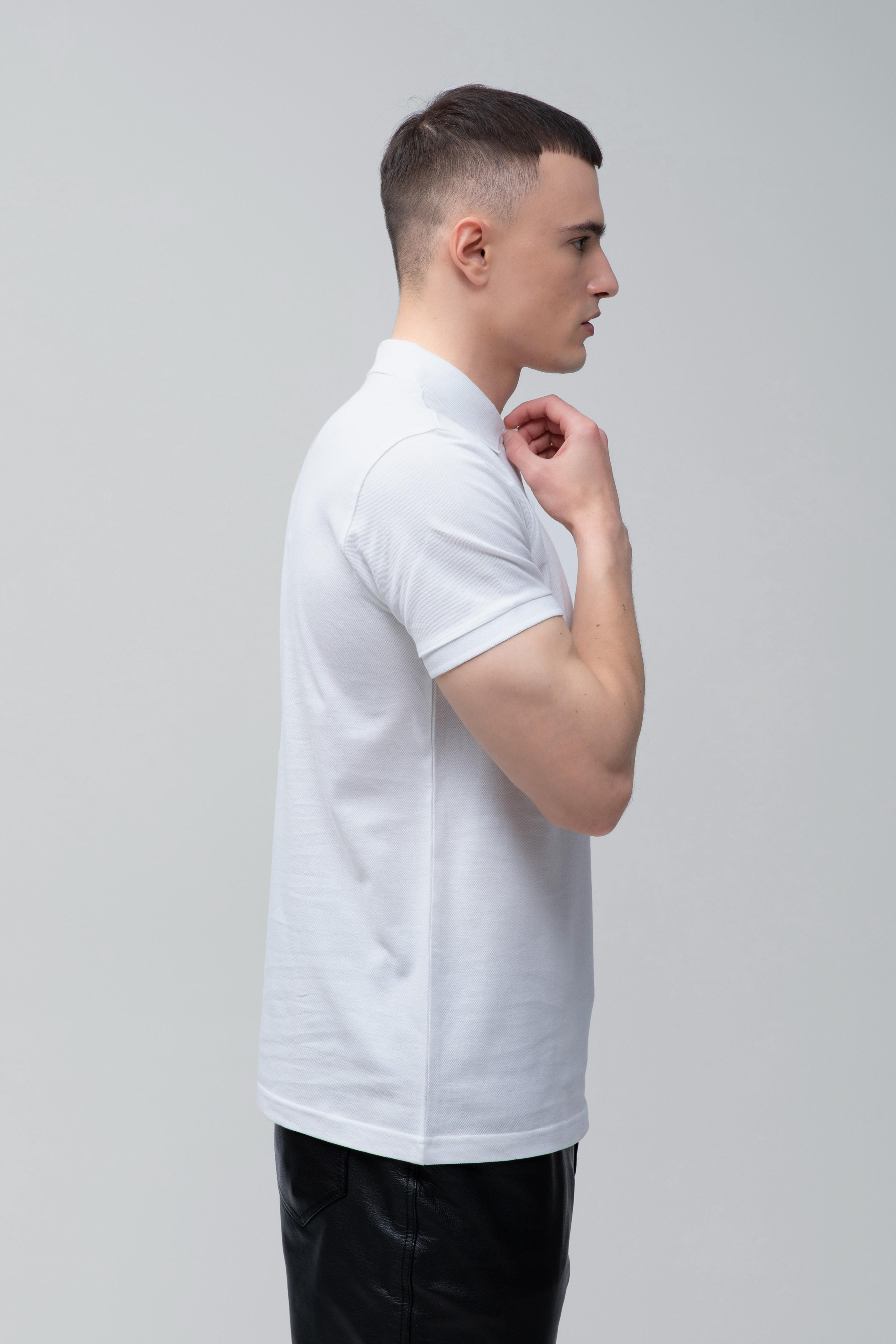 Поло чоловіче бавовняне Stedman ST9060-WHI XL білефото3