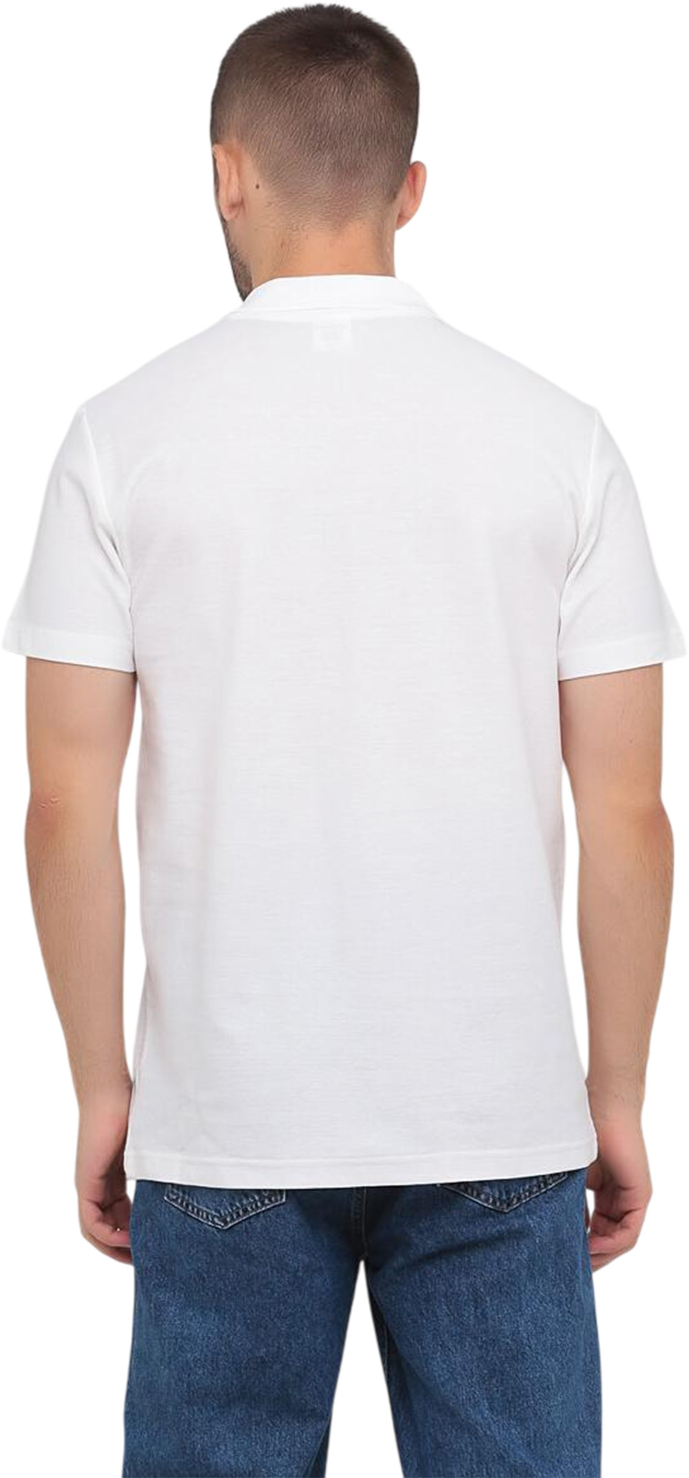 Поло чоловіче бавовняне Stedman ST3000-WHI S білефото2