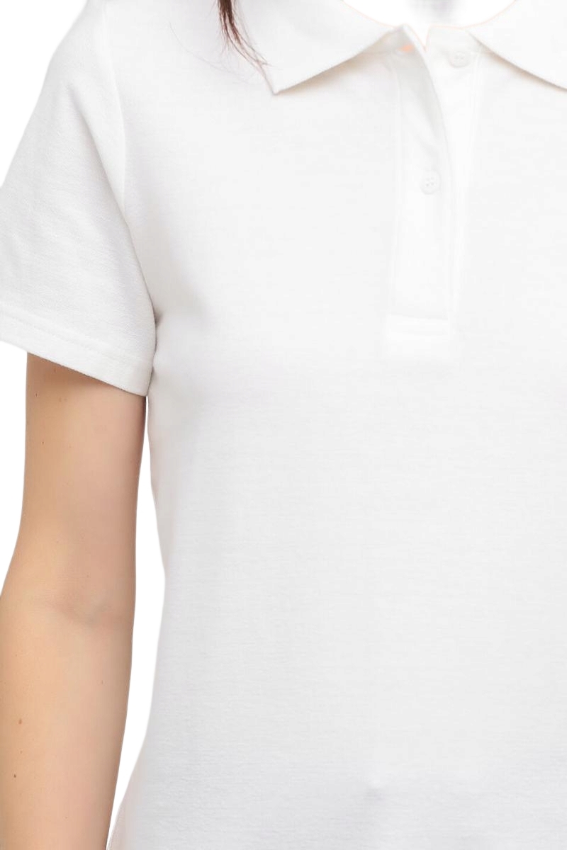 Поло жіноче бавовняне Stedman ST3100-WHI S білефото4