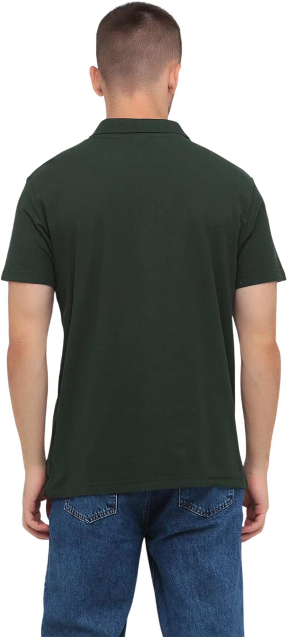 Поло чоловіче бавовняне Stedman ST3000-BOG 3XL темно-зеленефото