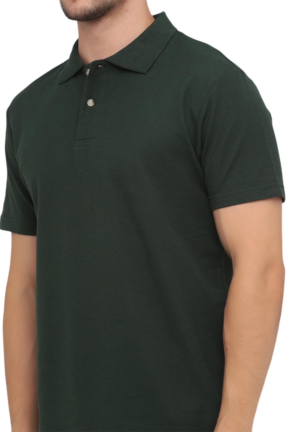 Поло чоловіче бавовняне Stedman ST3000-BOG 3XL темно-зеленефото
