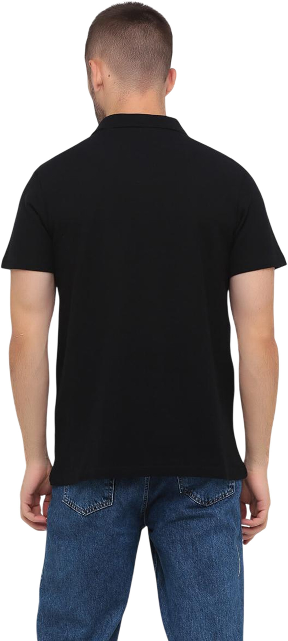 Поло чоловіче бавовняне Stedman ST3000-BLO S чорнефото2