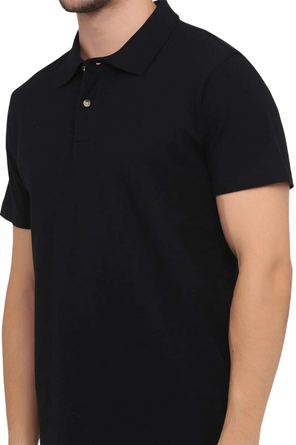 Поло чоловіче бавовняне Stedman ST3000-BLO L чорнефото