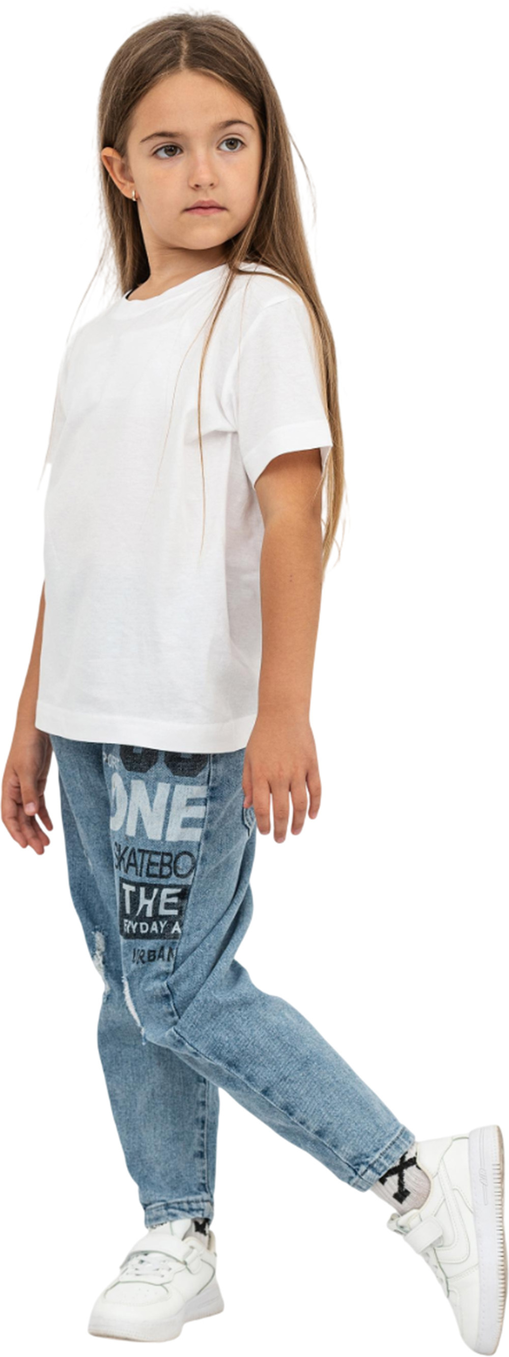 Футболка дитяча бавовняна Stedman Classic-T Kids ST2200W-WHI 3XS 86-92 білафото3