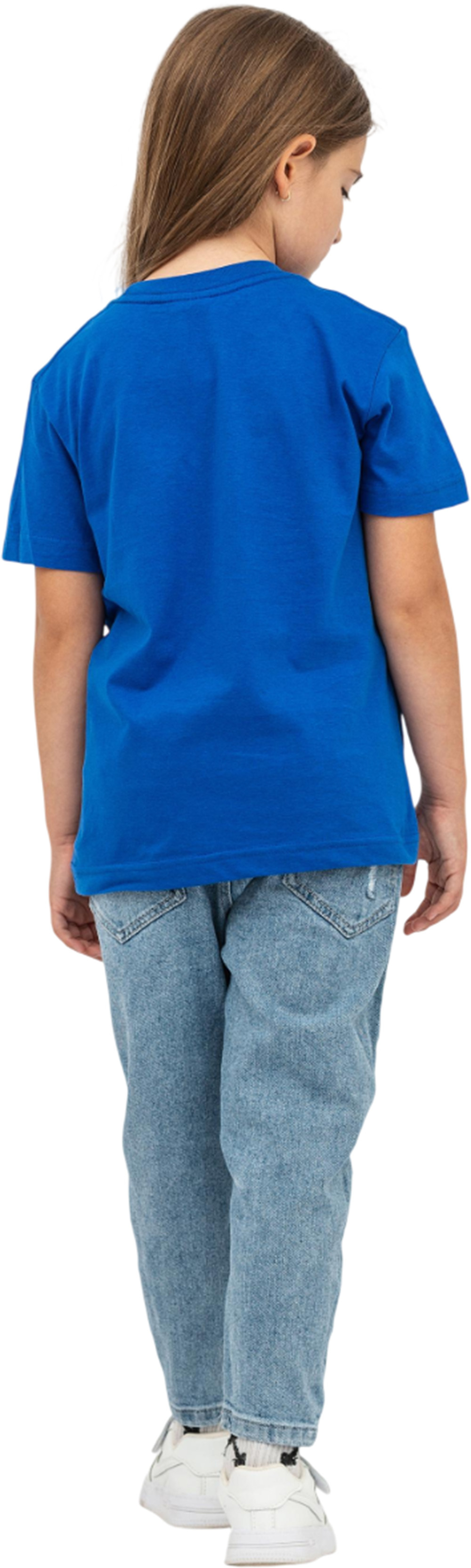 Футболка дитяча бавовняна Stedman Classic-T Kids ST2200W-BRR S 122-128 волошковафото2