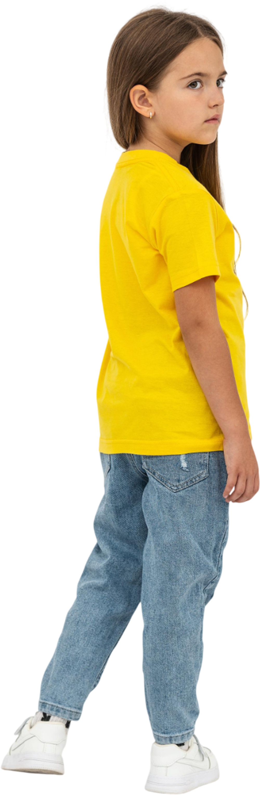 Футболка дитяча бавовняна Stedman Classic-T Kids ST2200W-SUN S 122-128 жовтафото3