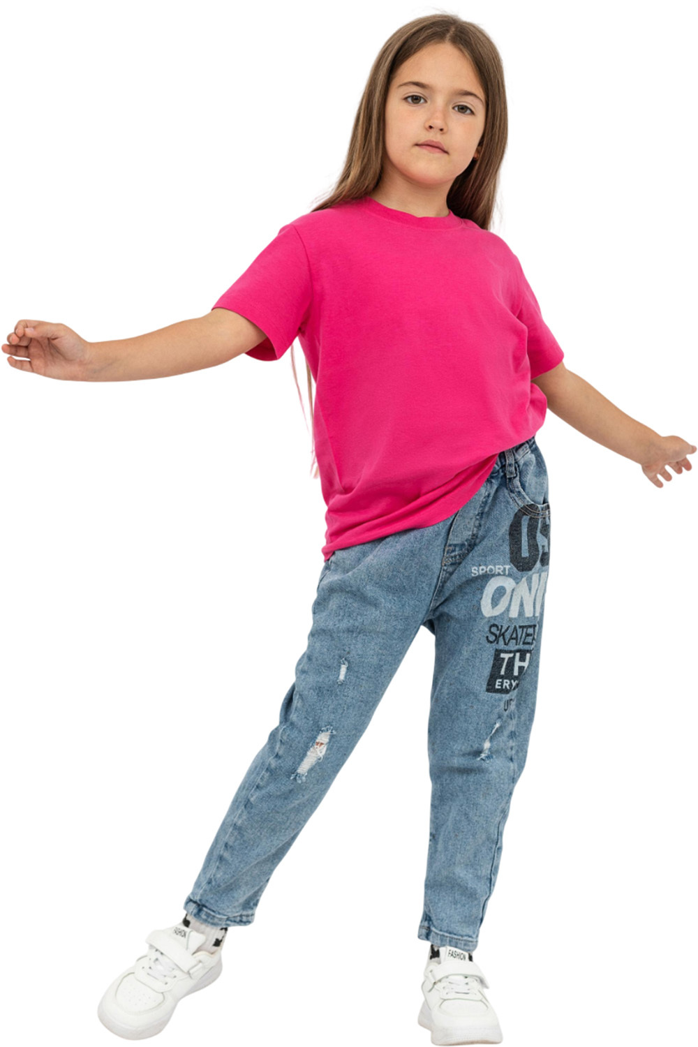 Футболка дитяча бавовняна Stedman Classic-T Kids ST2200W-SPK XL (158-164 cm) рожевафото4