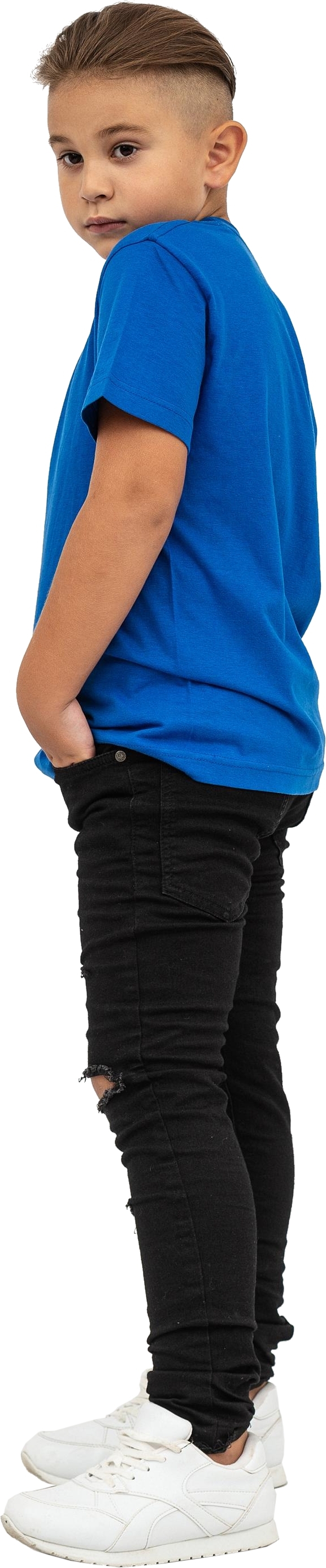 Футболка дитяча бавовняна Stedman Classic-T Kids ST2200M-BRR M (134-140 cm) волошковафото4