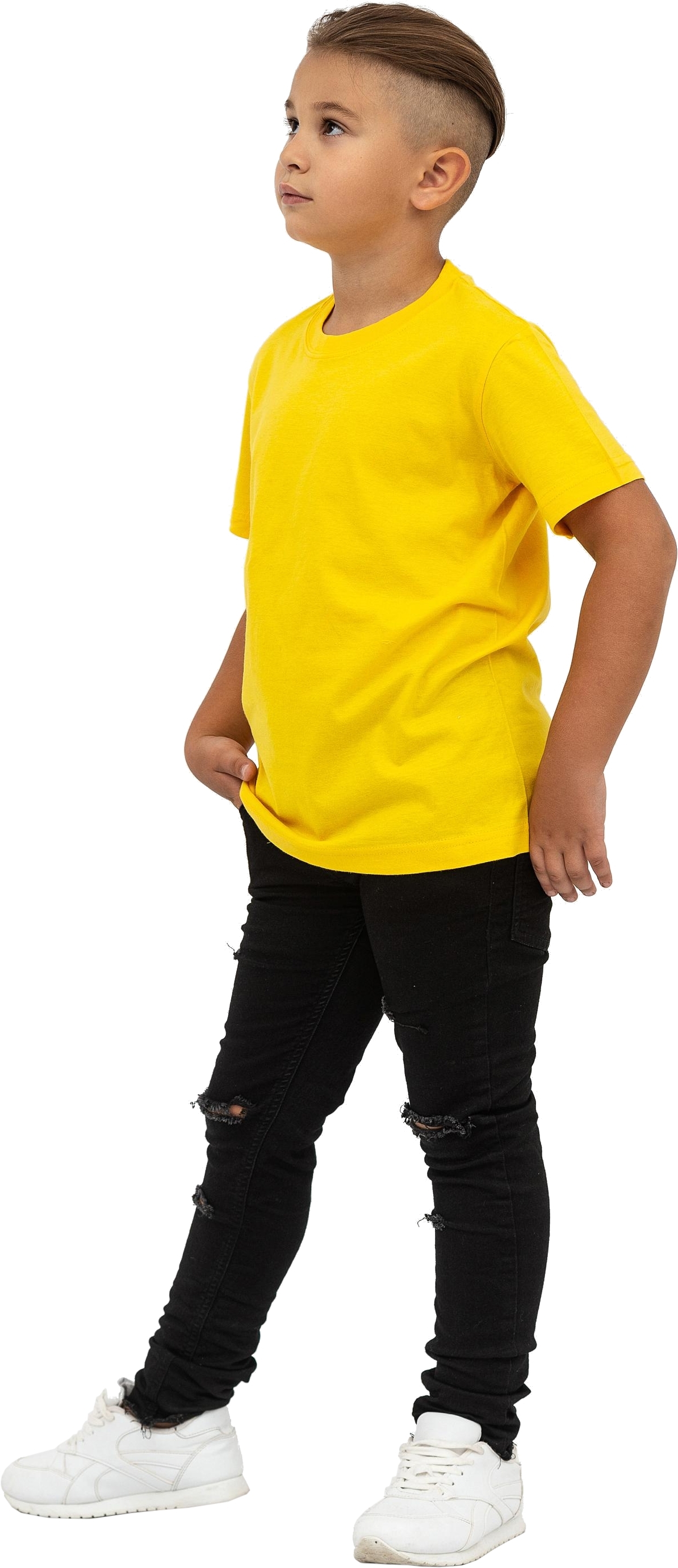 Футболка дитяча бавовняна Stedman Classic-T Kids ST2200M-SUN S (122-128 cm) жовтафото4