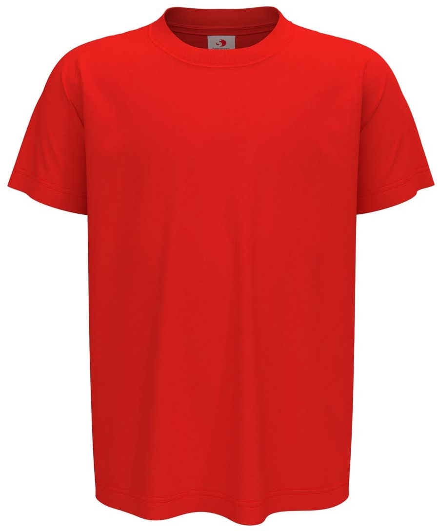 Футболка дитяча бавовняна Stedman Classic-T Kids ST2200M-SRE S (122-128 cm) червонафото5