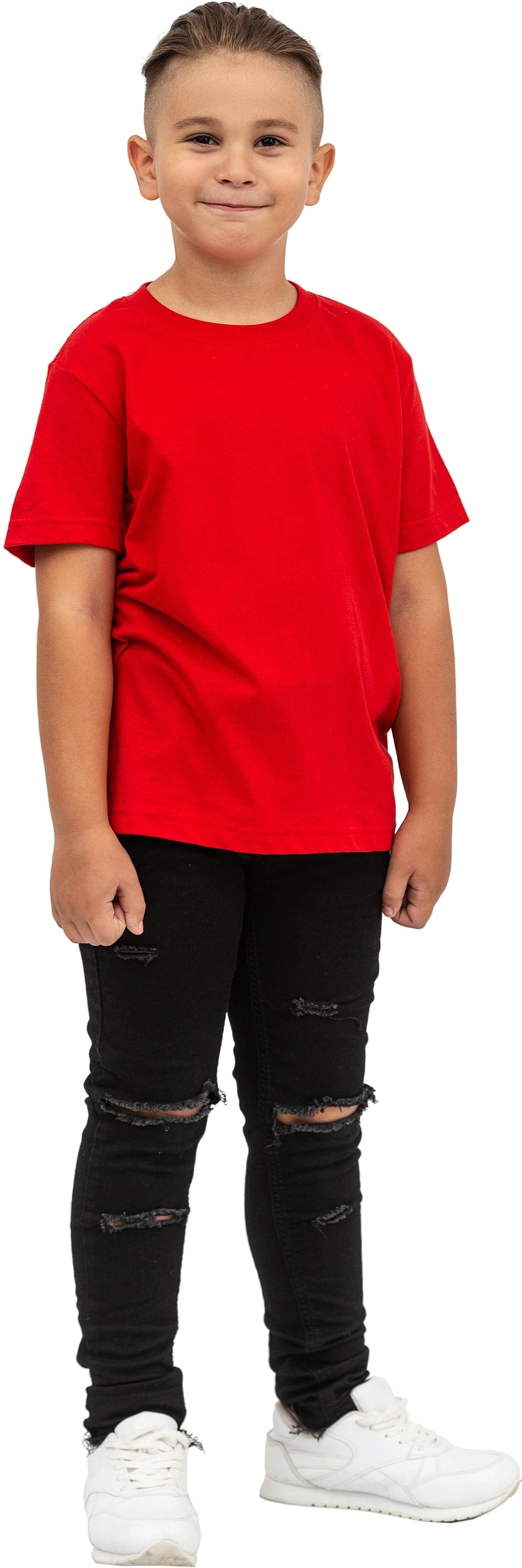 Футболка дитяча бавовняна Stedman Classic-T Kids ST2200M-SRE XL (158-164 cm) червонафото3