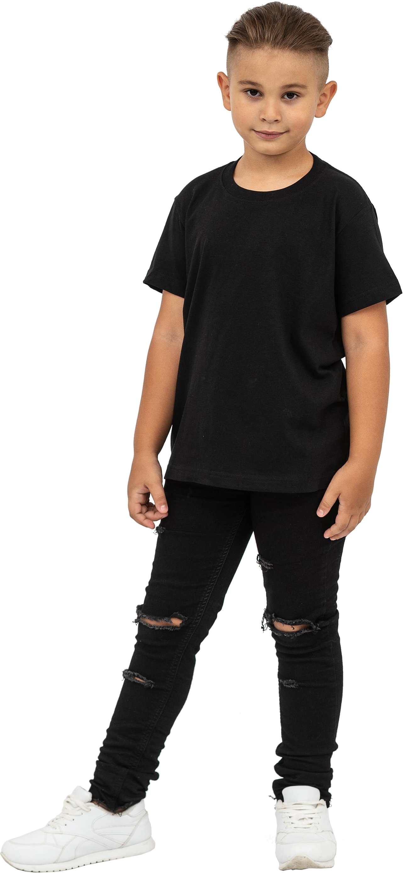 Футболка дитяча бавовняна Stedman Classic-T Kids ST2200M-BLO XL (158-164 cm) чорнафото3