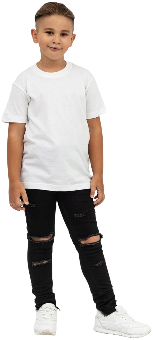 Футболка дитяча бавовняна Stedman Classic-T Kids ST2200M-WHI 2XS (98-104 cm) білафото3