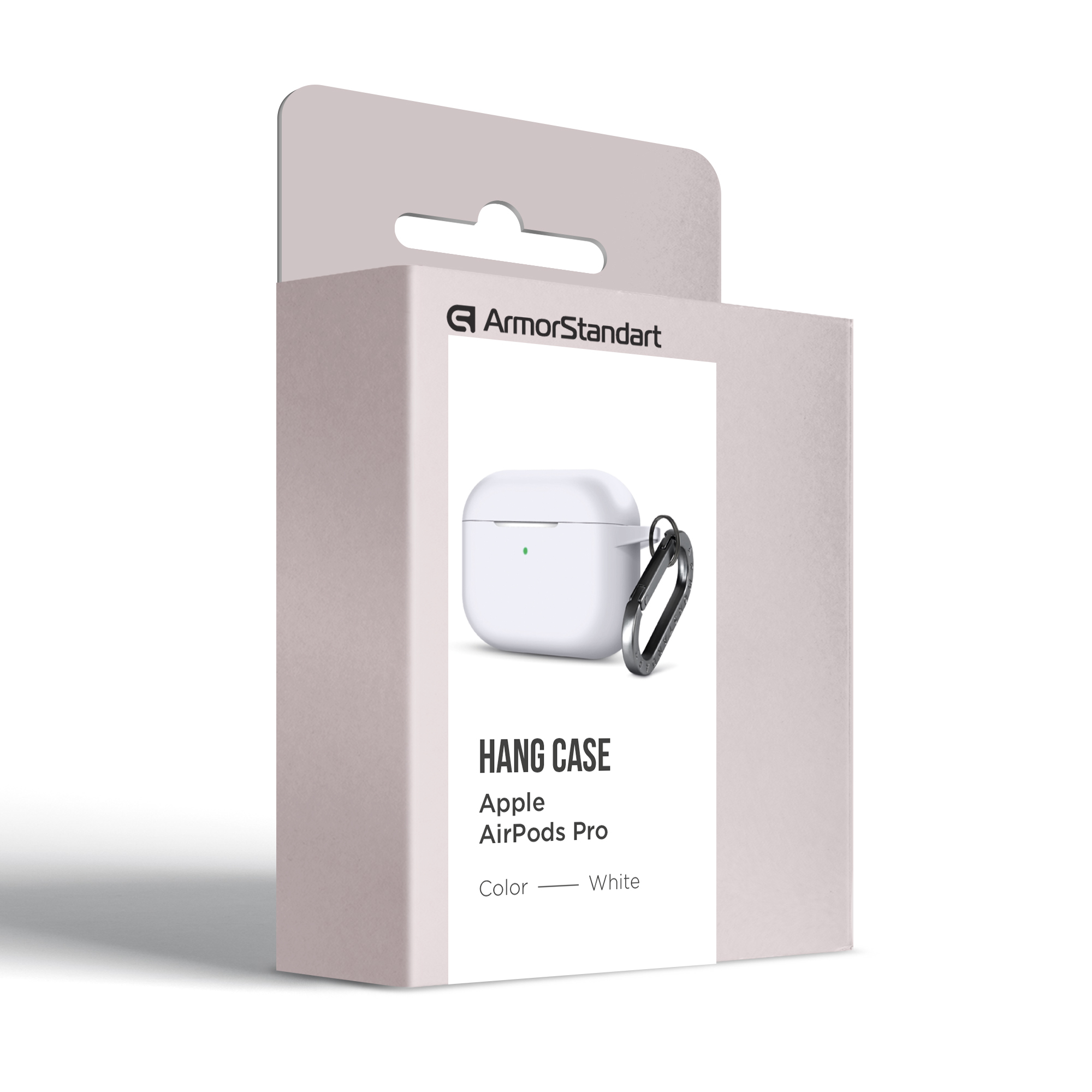 Чохол ArmorStandart Hang Case для Apple Airpods Pro White (ARM56071)фото
