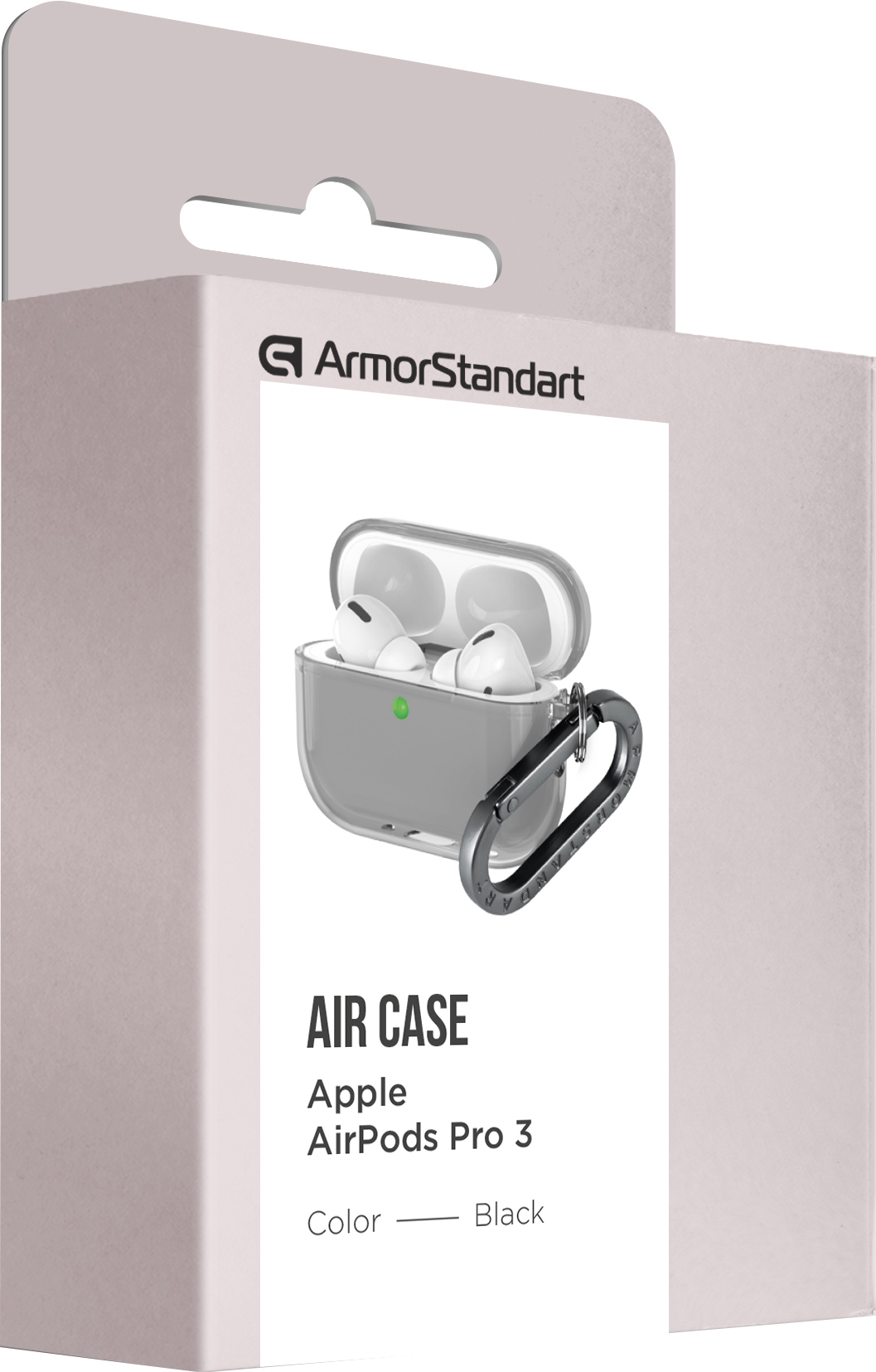 Чехол ArmorStandart Air для Apple Airpods Pro 3 Black (ARM88267) фото 3
