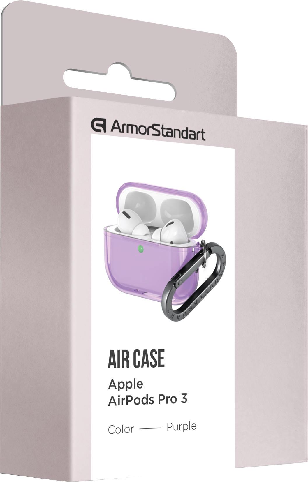 Чехол ArmorStandart Air для Apple Airpods Pro 3 Purple (ARM88269) фото 3