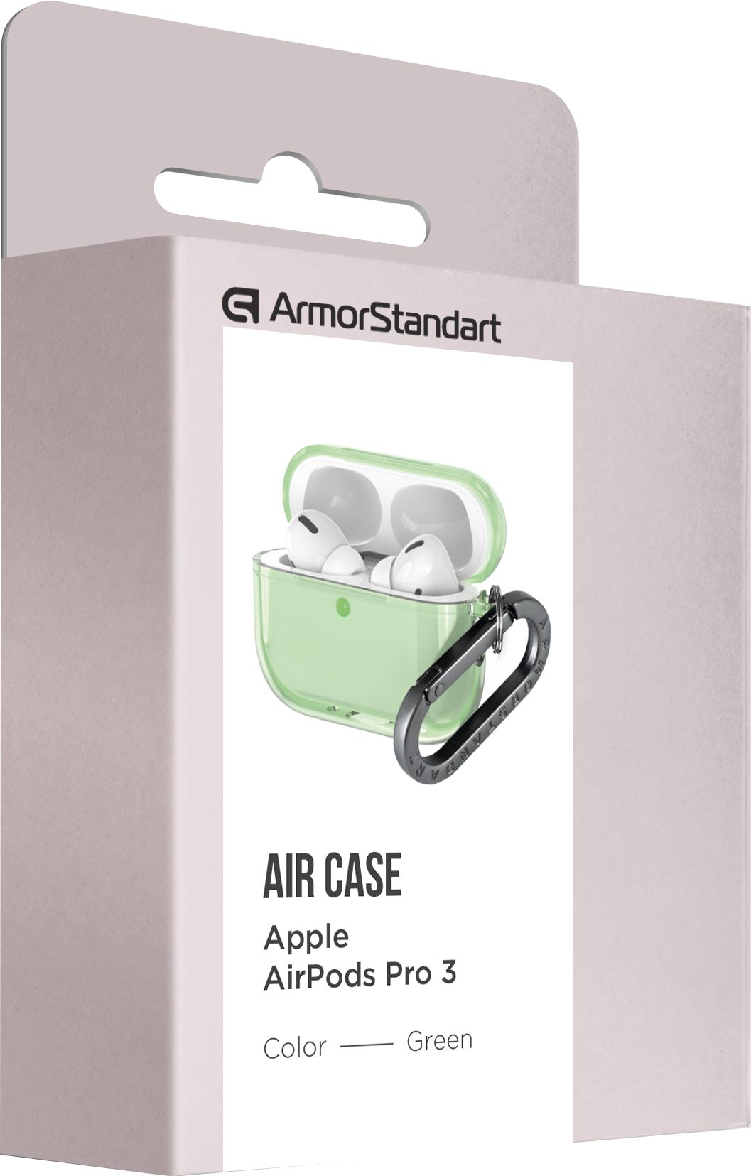Чехол ArmorStandart Air для Apple Airpods Pro 3 Green (ARM88305) фото 