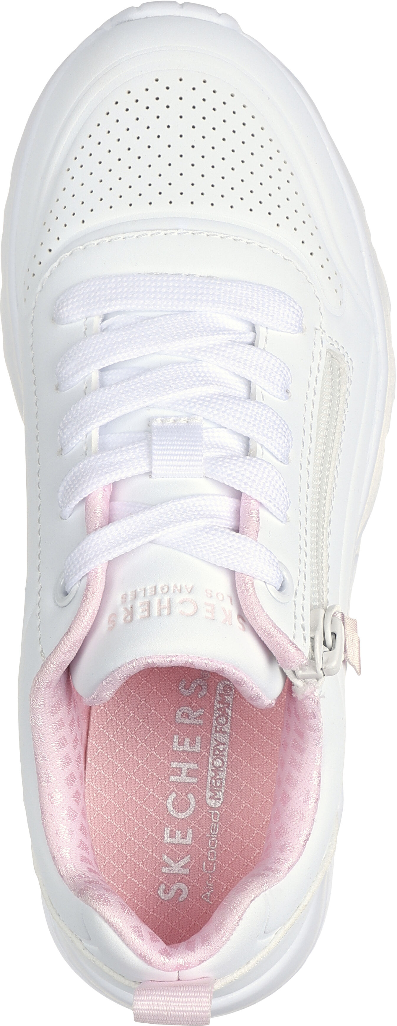 Кросівки для дівчаток Skechers Uno Lite 310387L WHT 38 (6 US) біліфото4