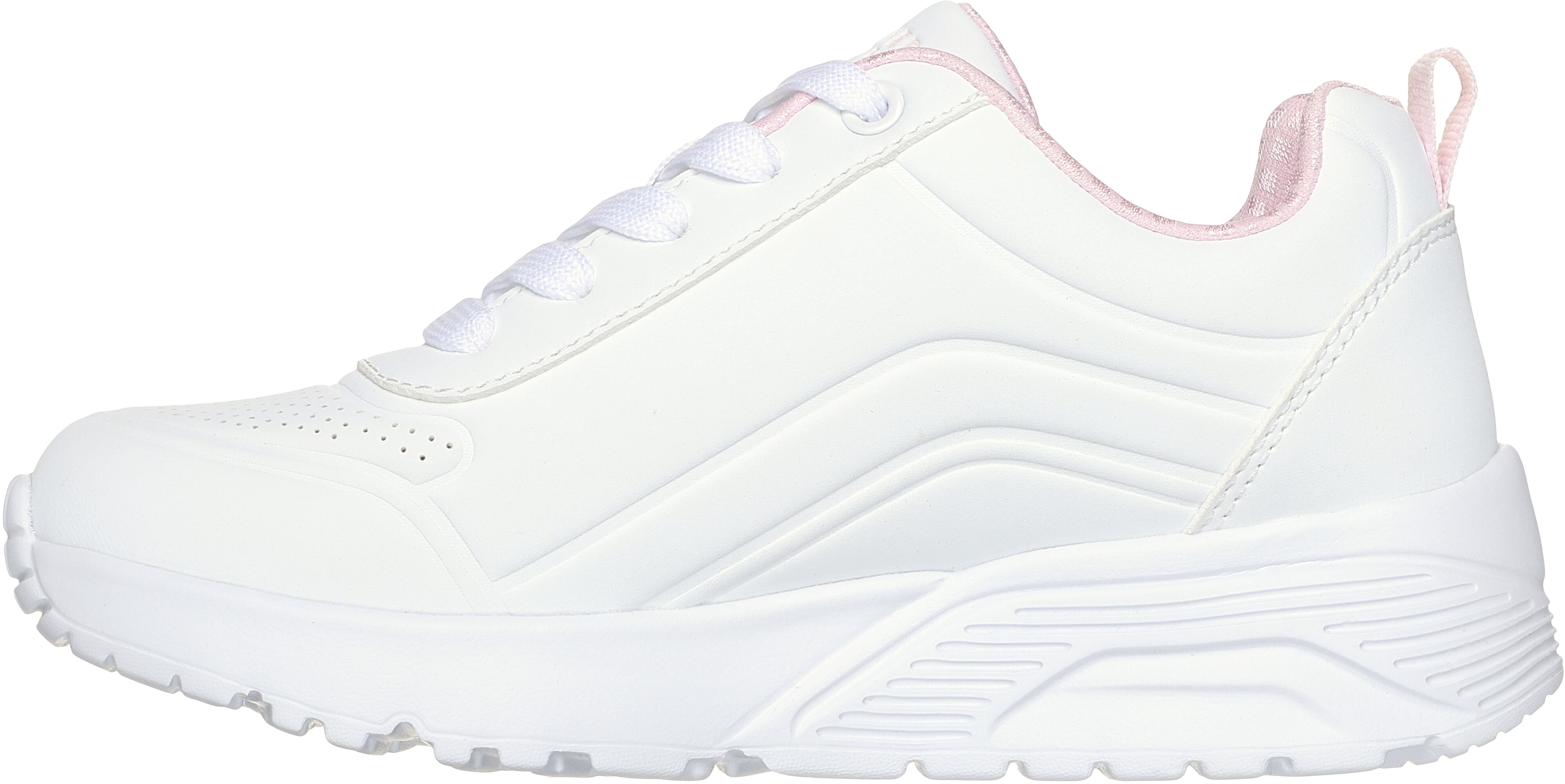 Кроссовки для девочек Skechers Uno Lite 310387L WHT 39.5 (7 US) белые фото 2