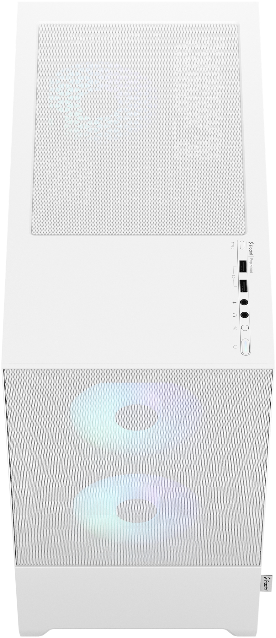 Корпус FRACTAL DESIGN Pop Mini Air RGB White TG (FD-C-POR1M-01) фото