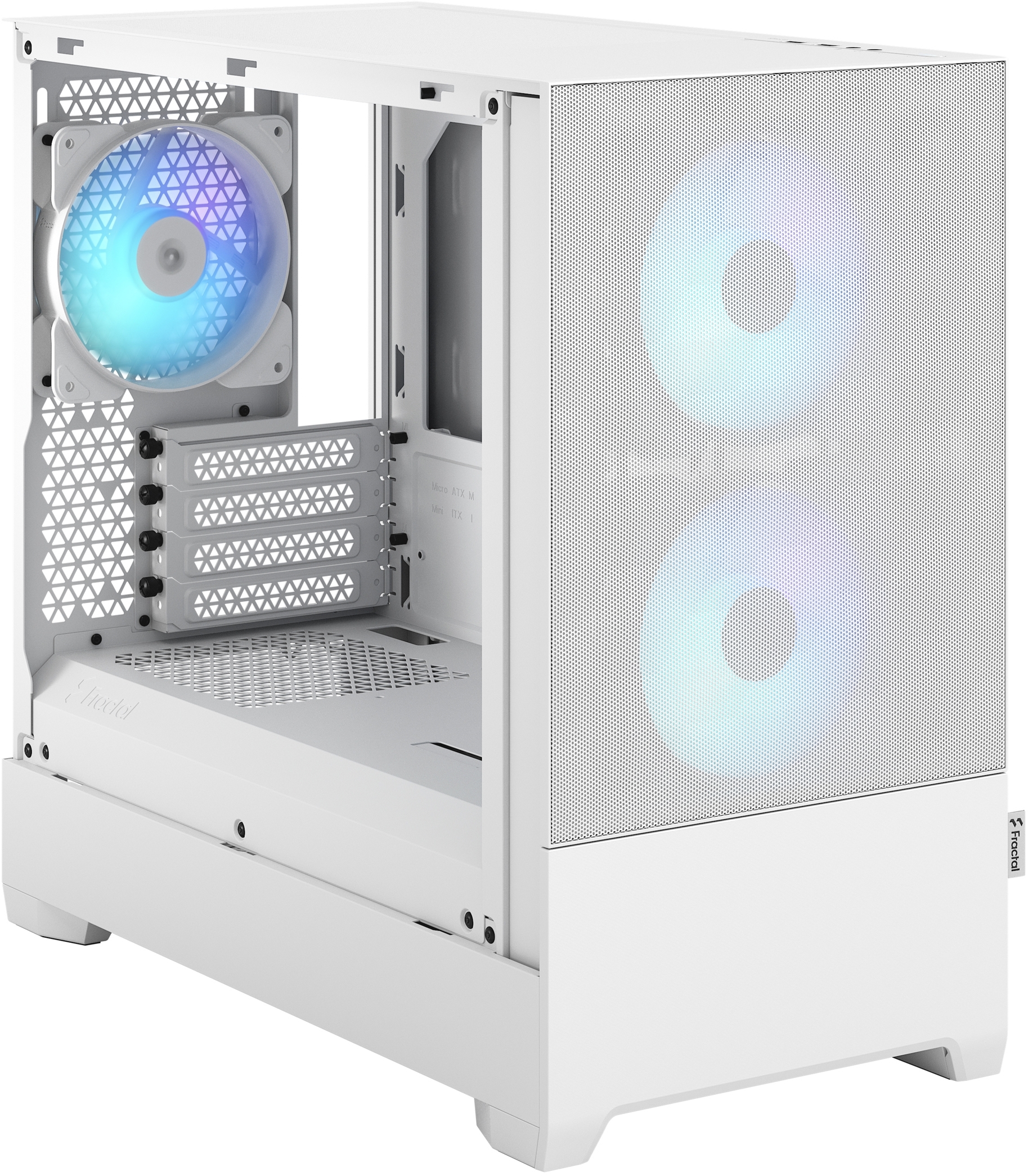 Корпус FRACTAL DESIGN Pop Mini Air RGB White TG (FD-C-POR1M-01) фото