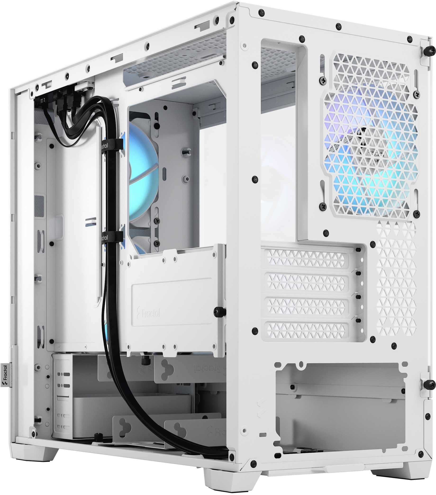 Корпус FRACTAL DESIGN Pop Mini Air RGB White TG (FD-C-POR1M-01) фото