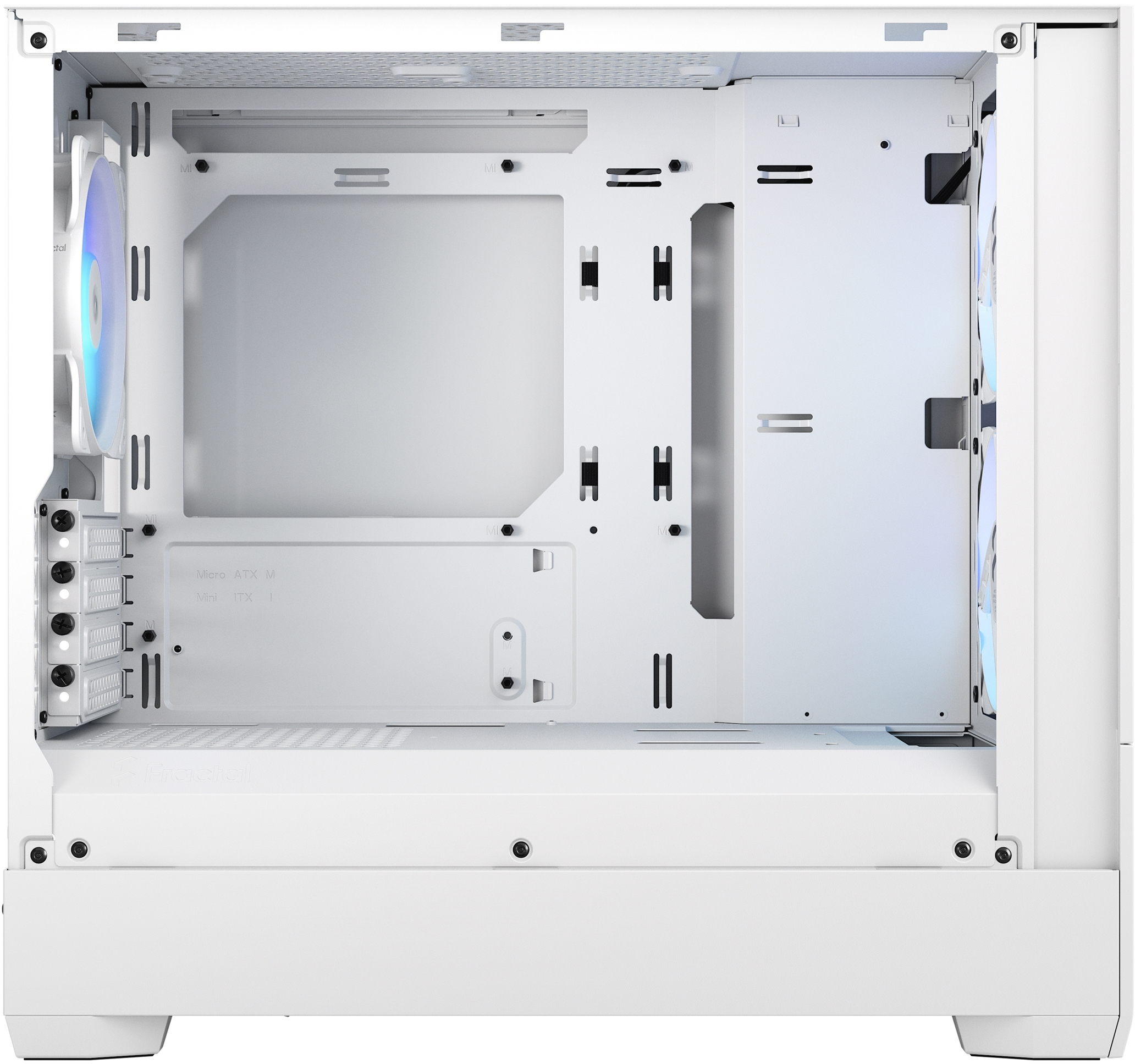 Корпус FRACTAL DESIGN Pop Mini Air RGB White TG (FD-C-POR1M-01) фото
