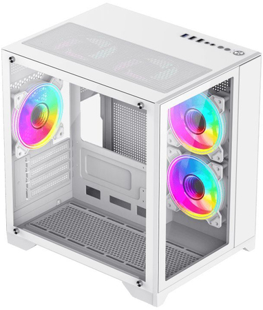 Корпус GAMEMAX Infinity Mini White (Infinity Mini White) фото2