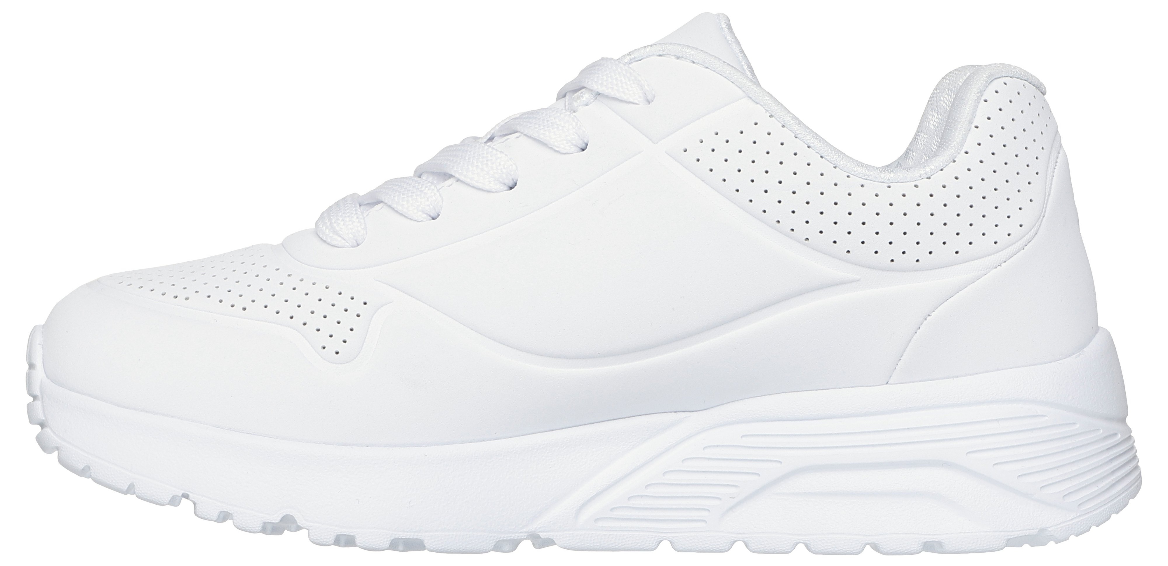 Кроссовки для девочек Skechers UNO Lite 314098L WMLT 40 (7 US) белые фото 