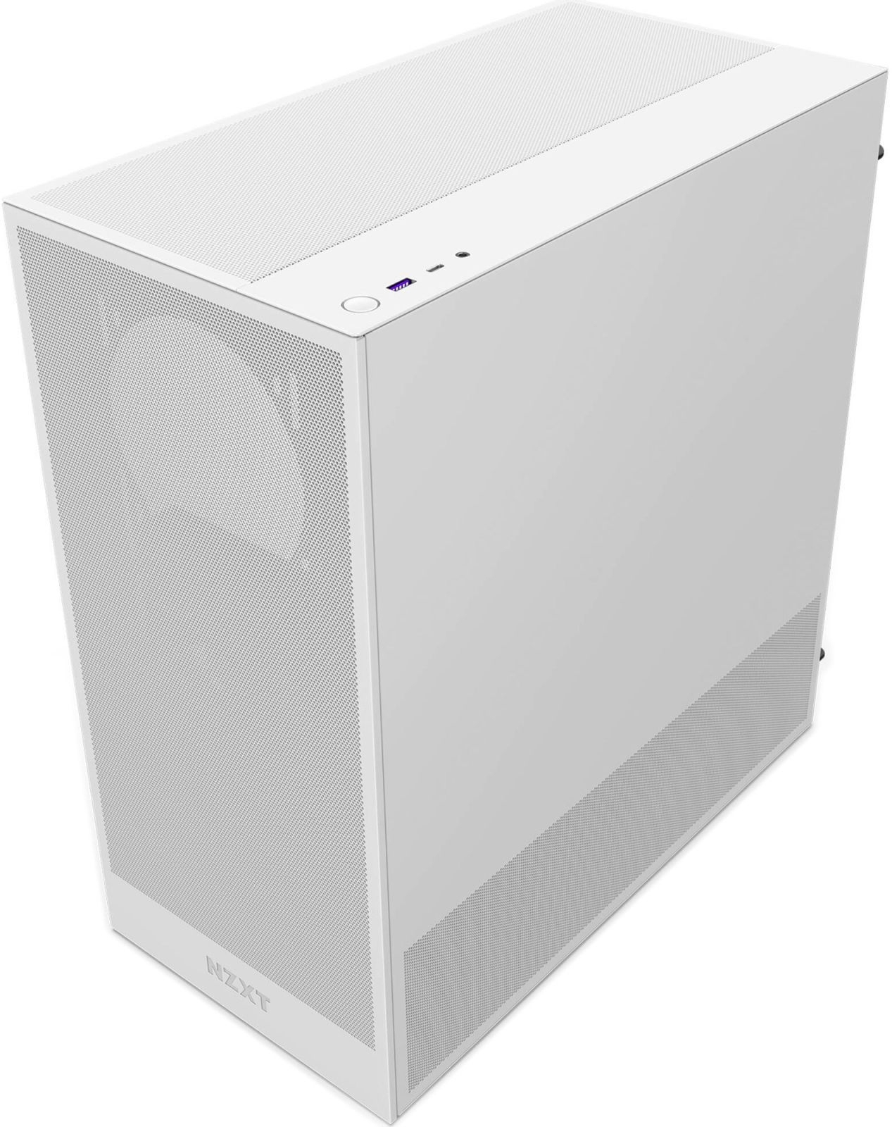 Корпус NZXT H5 Flow Compact All White (CC-H52FW-01) фото3