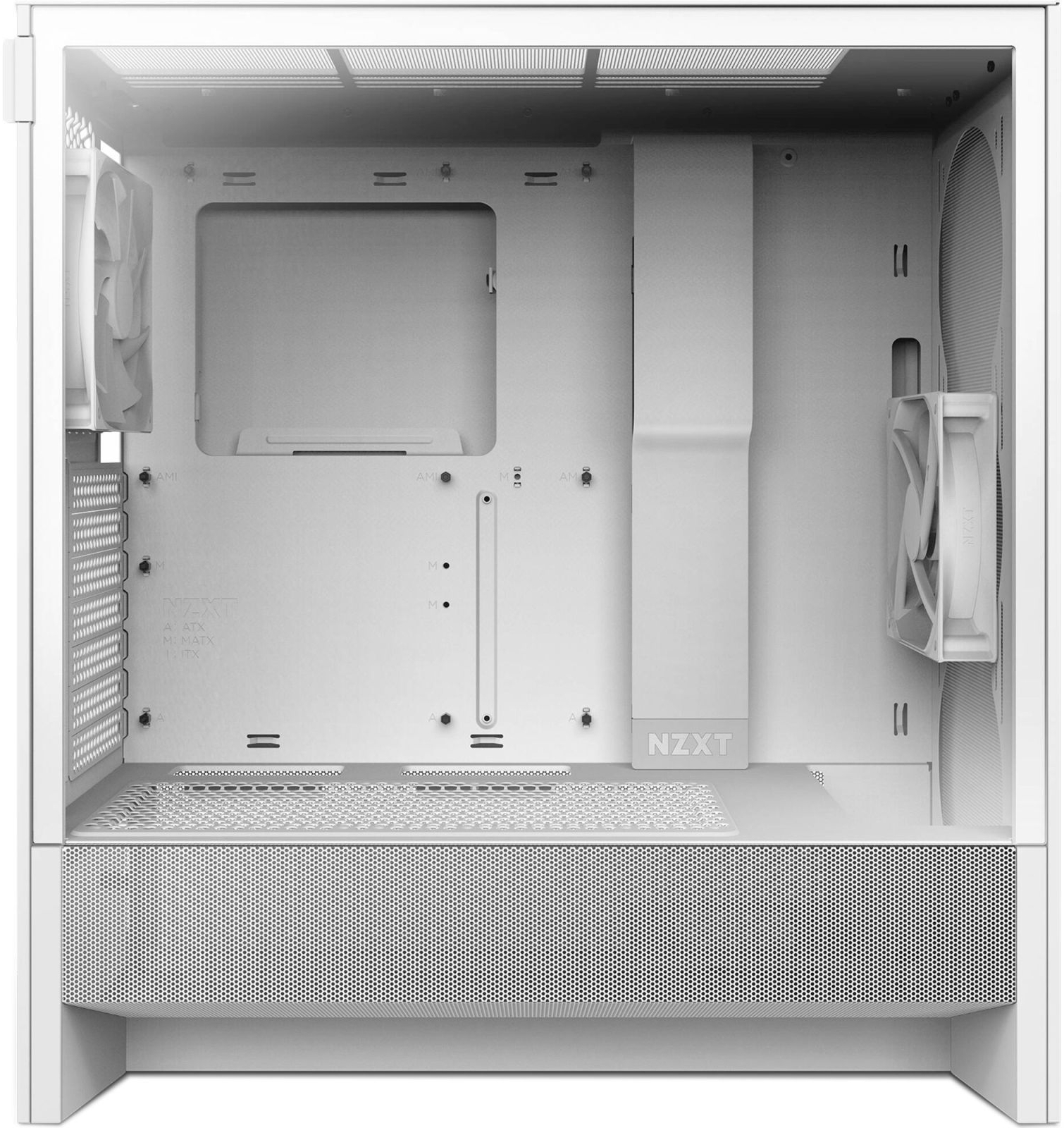 Корпус NZXT H5 Flow Compact All White (CC-H52FW-01) фото4