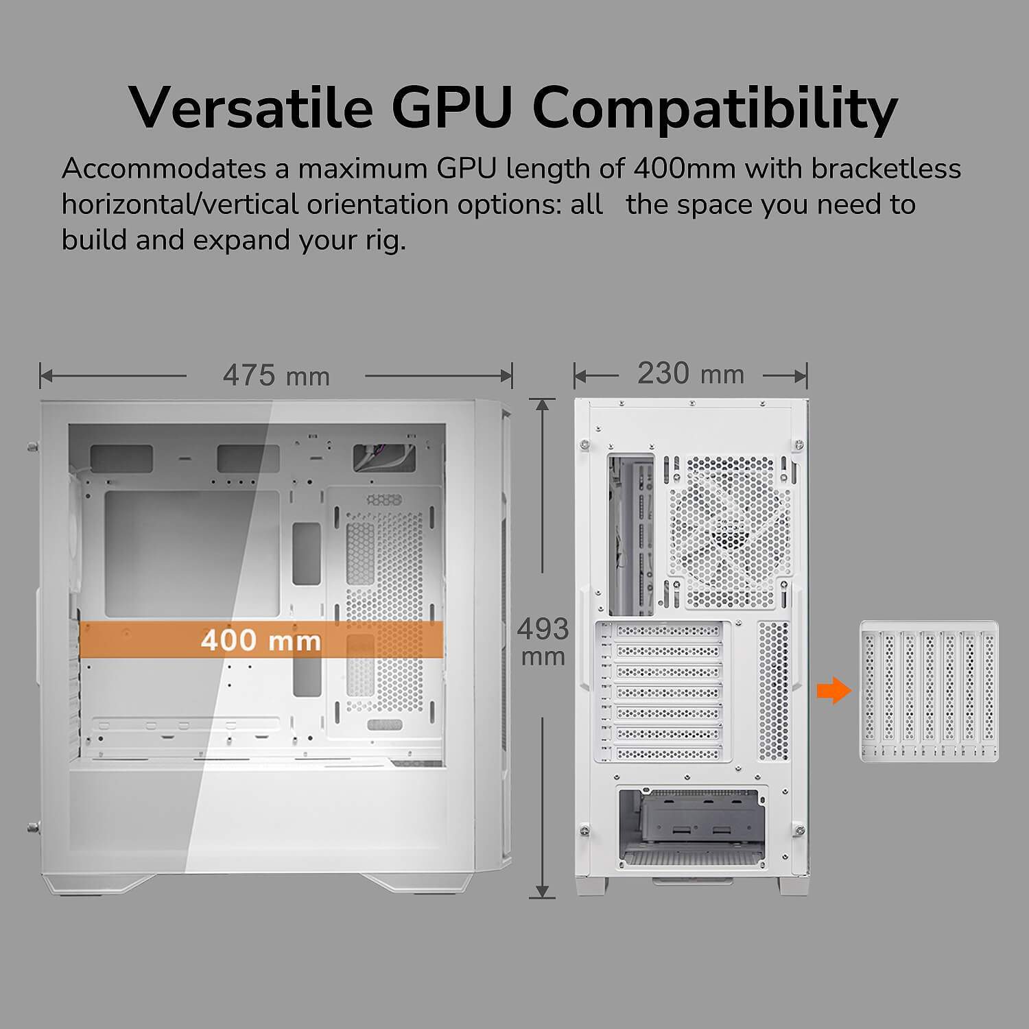 Корпус Cougar UNIFACE White (UNIFACE White)фото