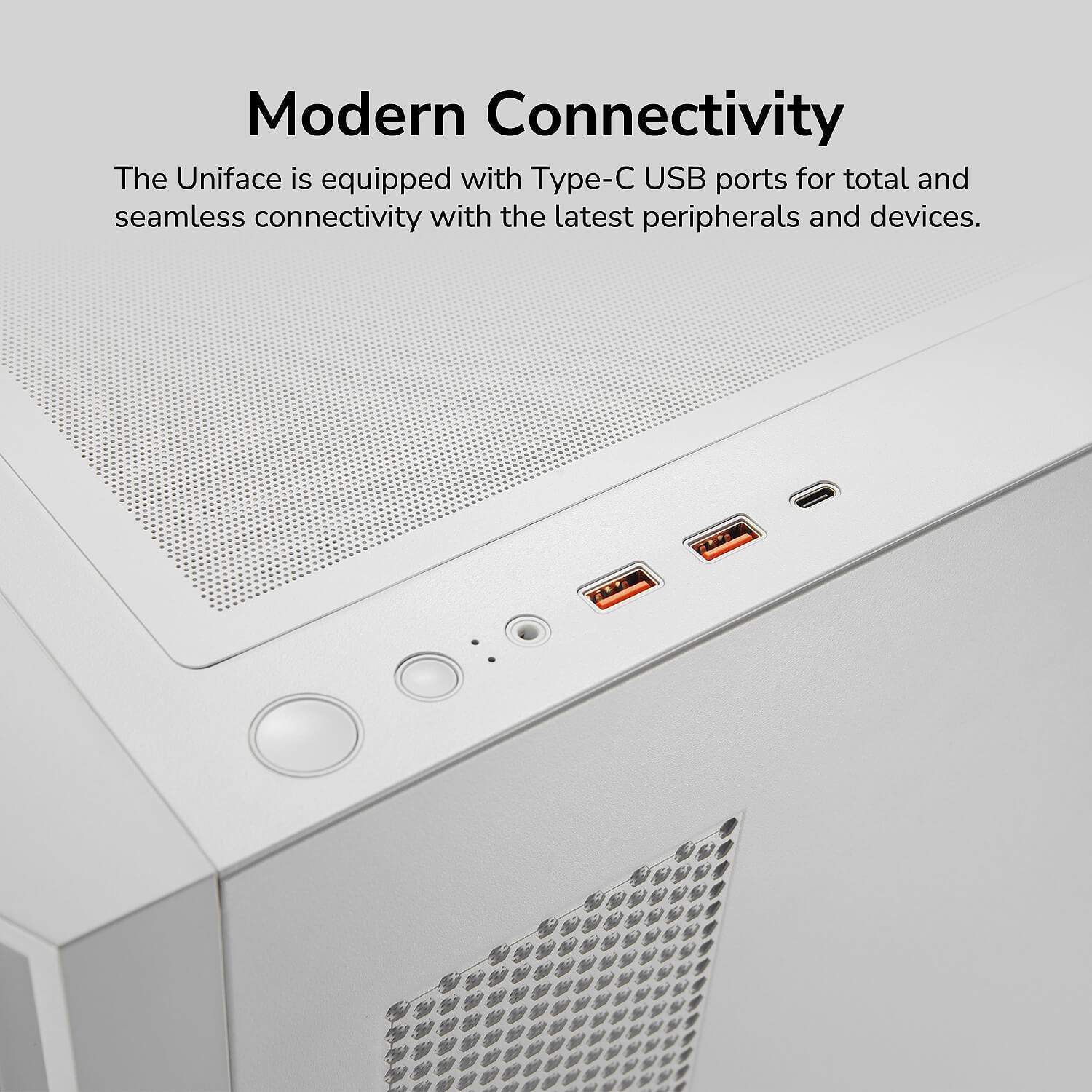 Корпус Cougar UNIFACE White (UNIFACE White)фото