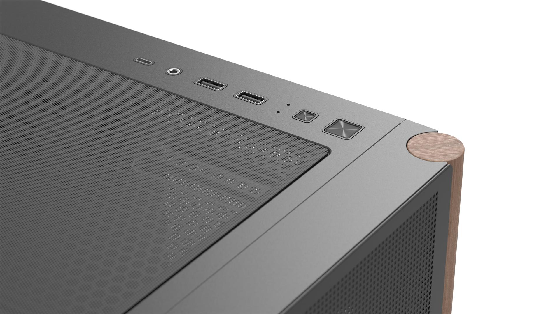 Корпус AeroCool D301A-G-BK-v2 Black (ACCS-DS03043.11) фото