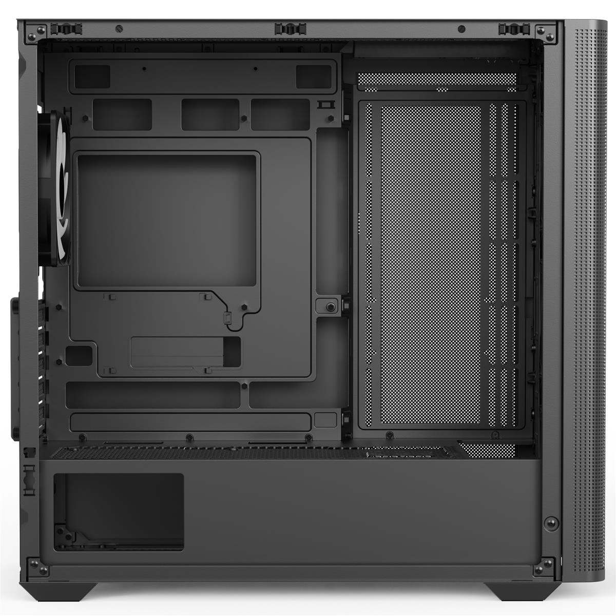 Корпус AeroCool D301A-G-BK-v2 Black (ACCS-DS03043.11) фото