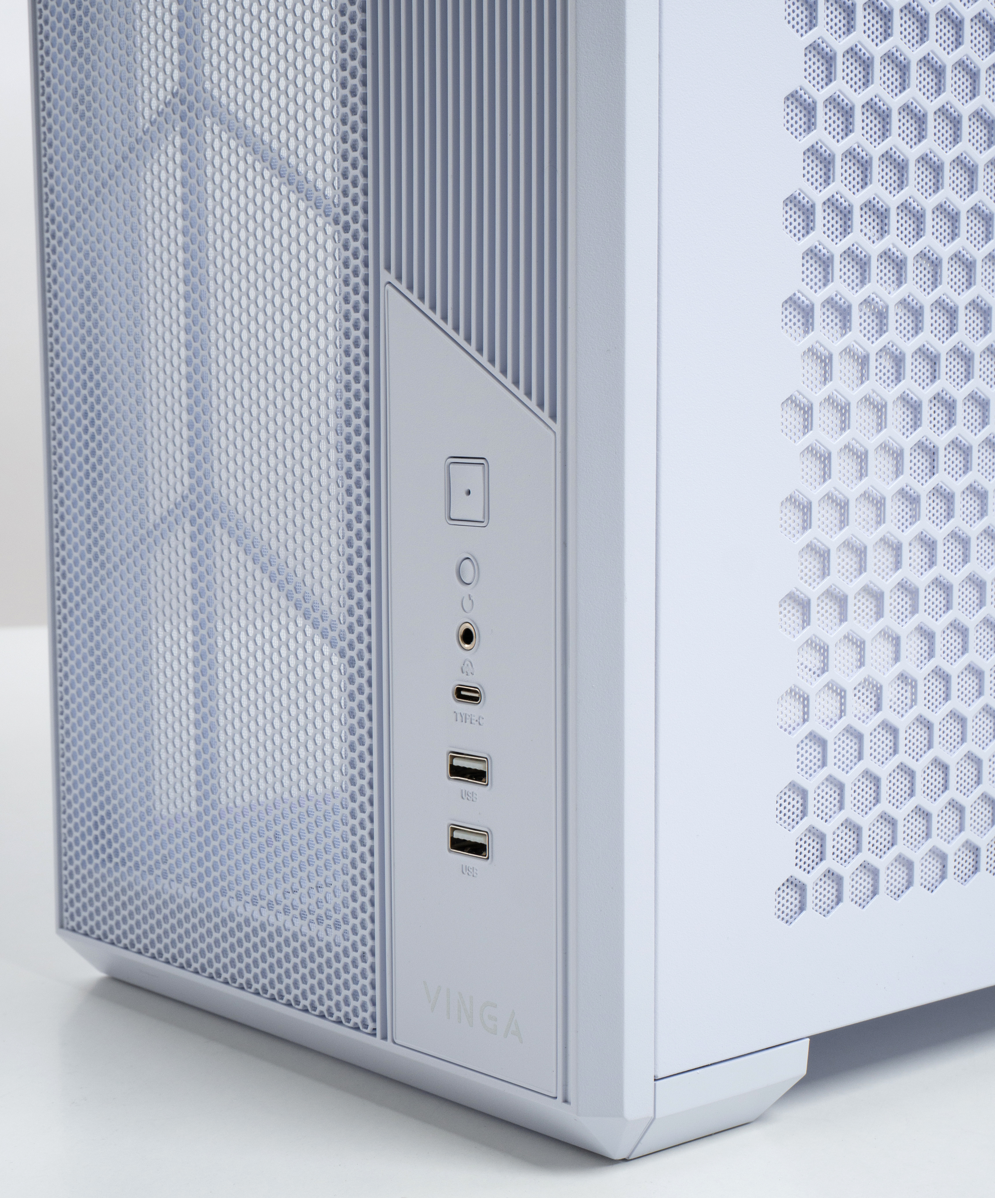 Корпус Vinga Eclipse White (Eclipse White)фото