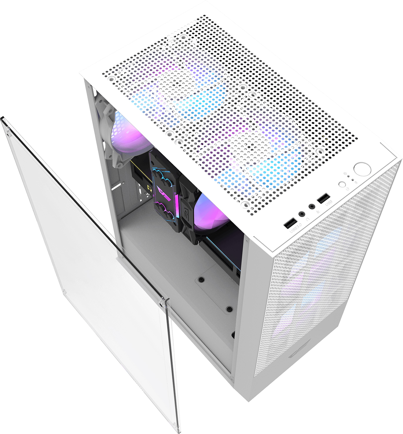 Корпус DARKFLASH A290 WHITE (A290 WHITE)фото