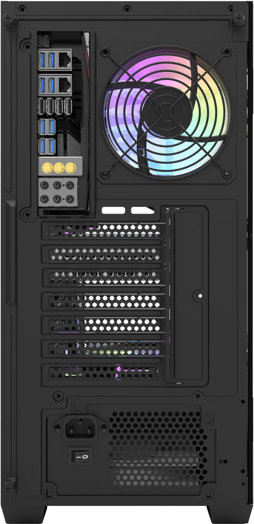 Корпус DARKFLASH DS900 BLACK (DS900 BLACK)фото