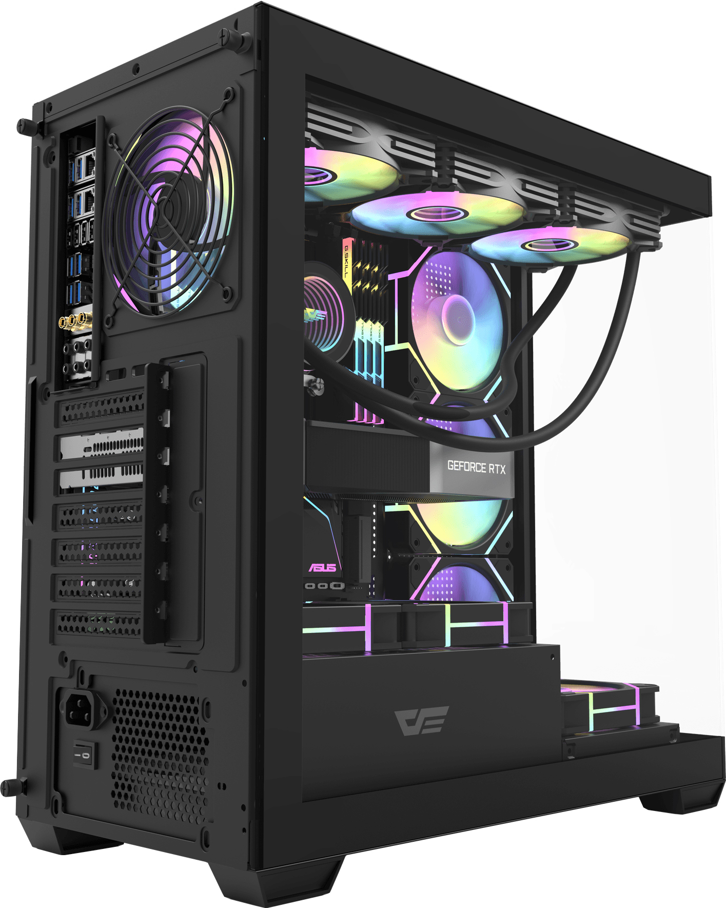 Корпус DARKFLASH DS900 BLACK (DS900 BLACK)фото