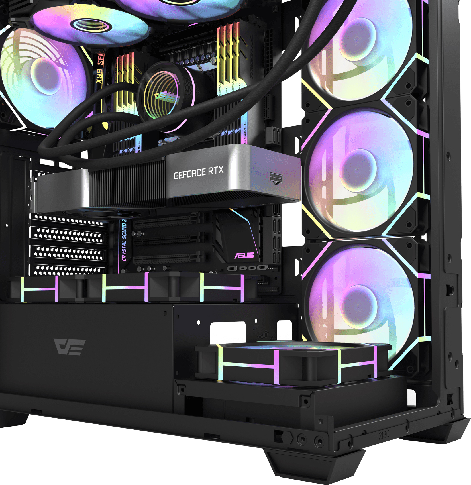 Корпус DARKFLASH DS900 BLACK (DS900 BLACK)фото