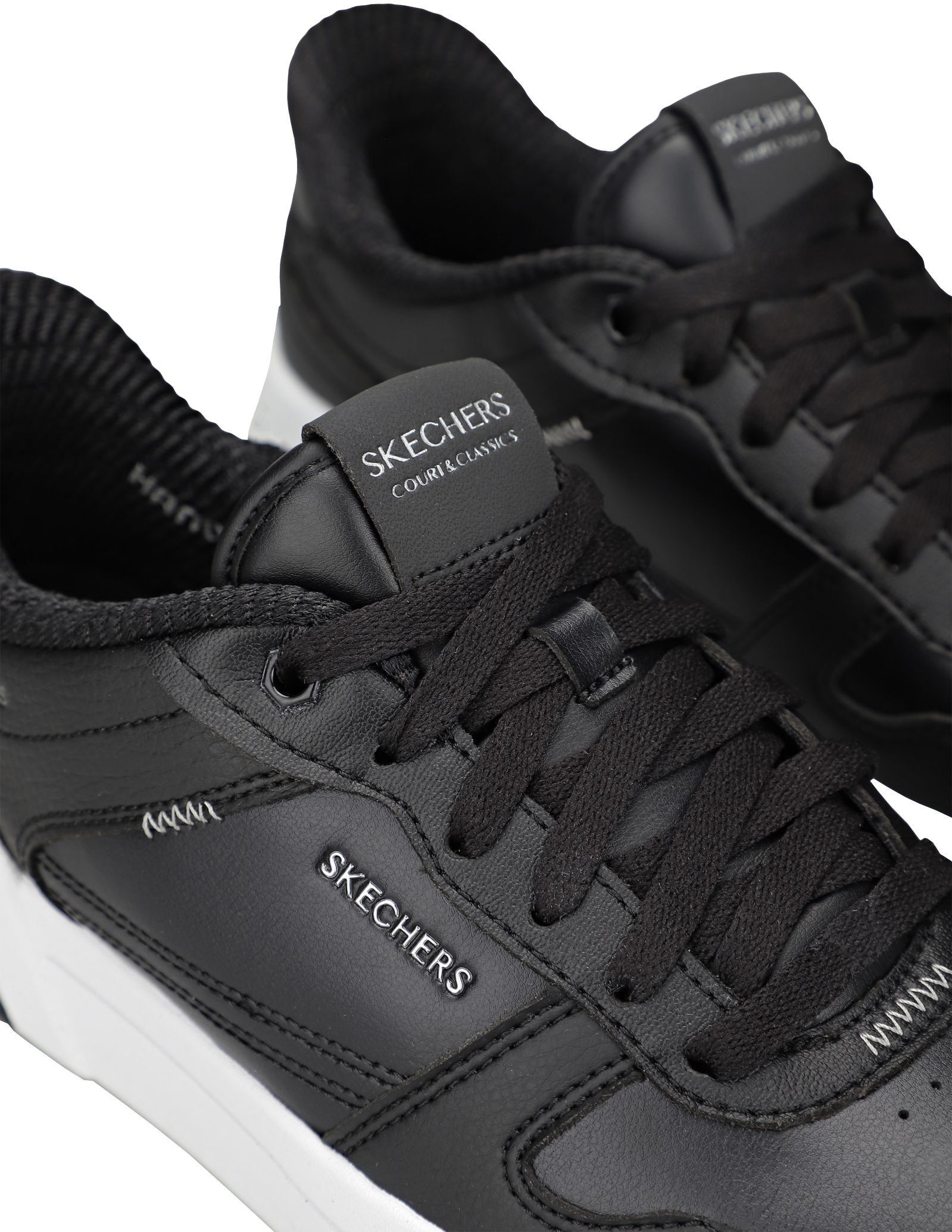 Кеды женские Skechers Jade 185222 BLK 36 (6 US) черные фото 5