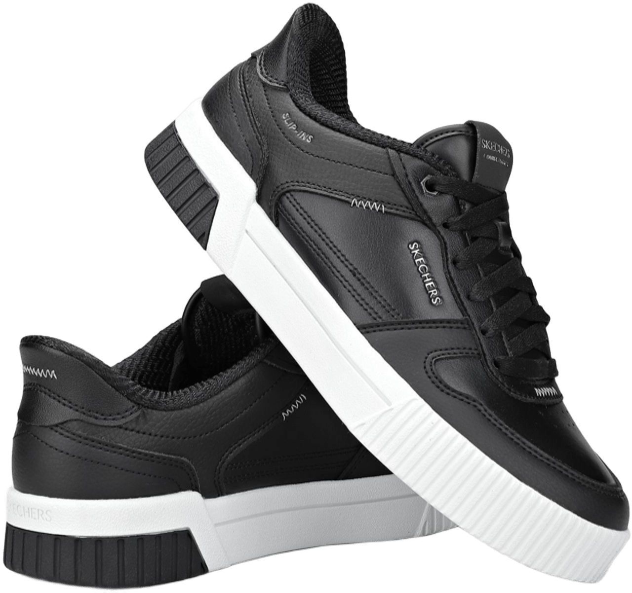 Кеды женские Skechers Jade 185222 BLK 36 (6 US) черные фото 6