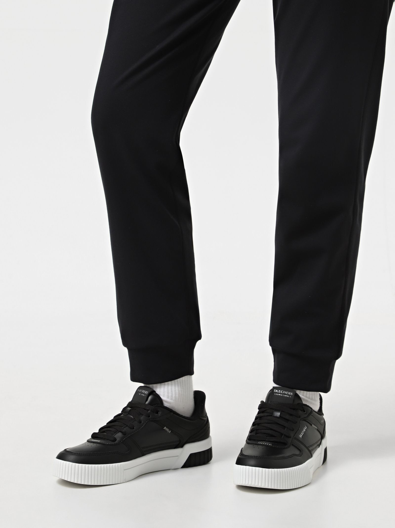 Кеды женские Skechers Jade 185222 BLK 36 (6 US) черные фото 9