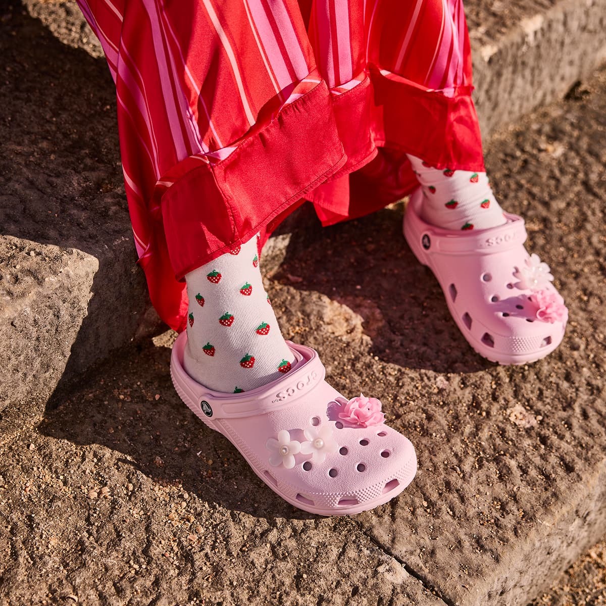 Крокси Crocs Classic Clog 10001-6ZW 36-37 (M4W6 US) рожевіфото