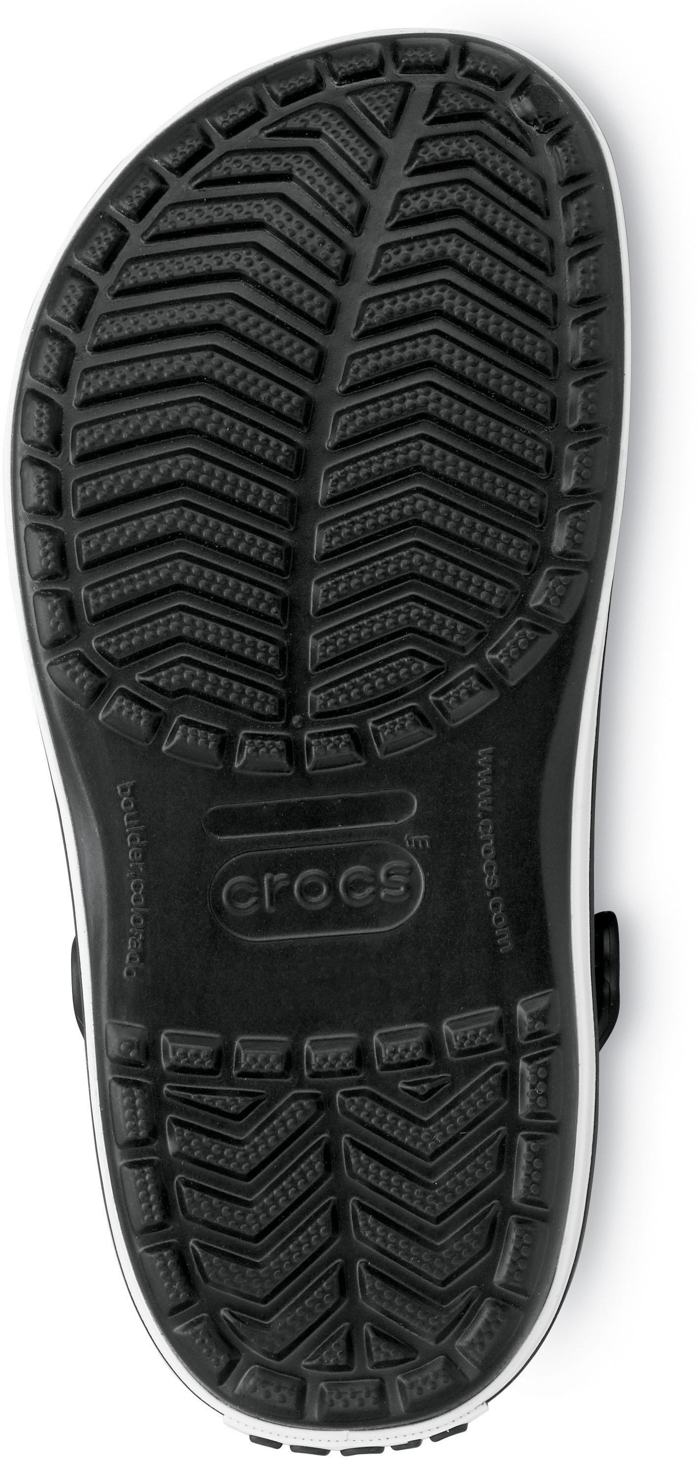 Кроксы Crocs Crocband Clog 11016-001 46-47 (M12 US) черные фото 7