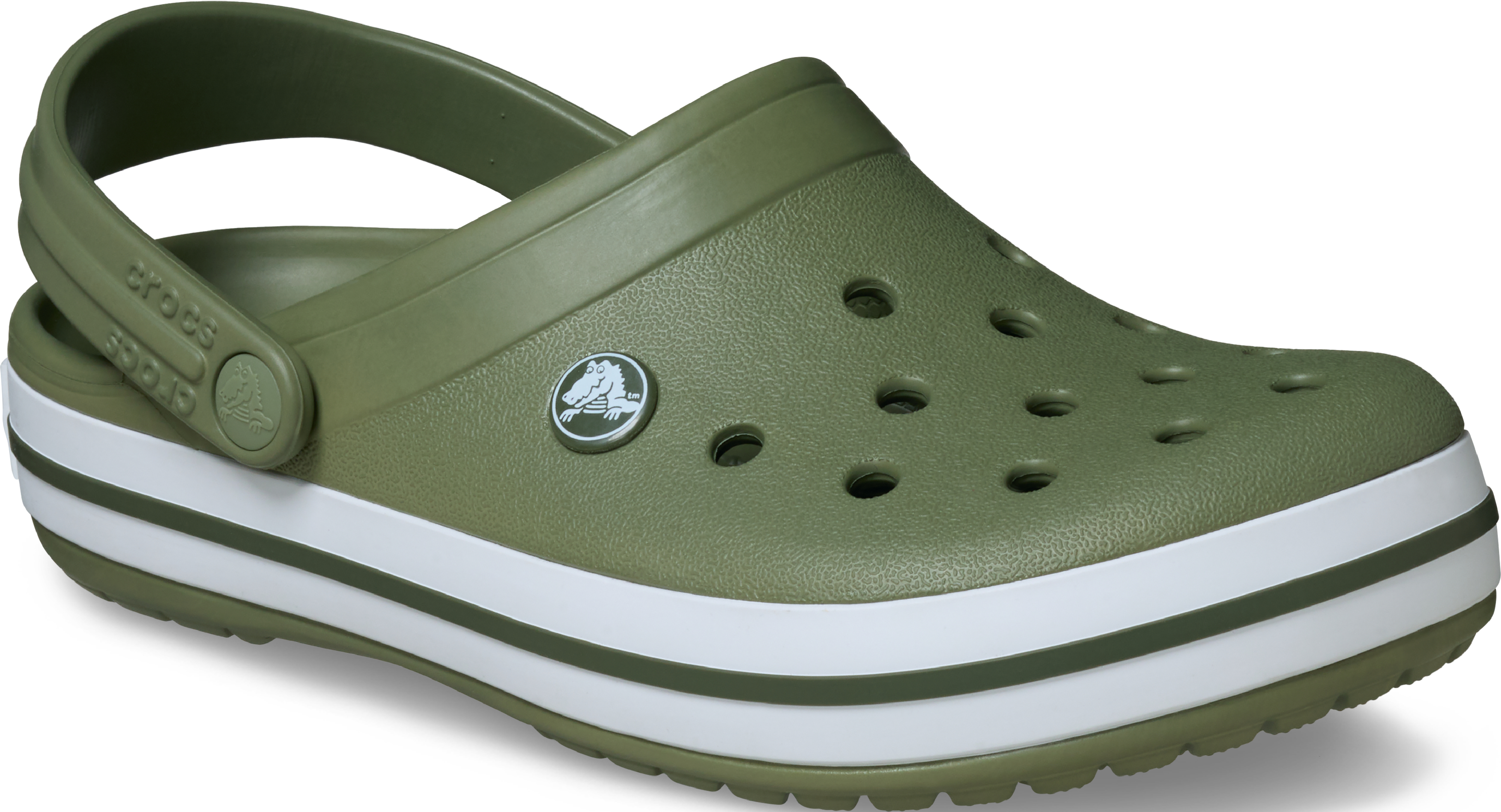 Кроксы Crocs Crocband Clog 11016-3BX 46-47 (M12 US) зеленые фото 