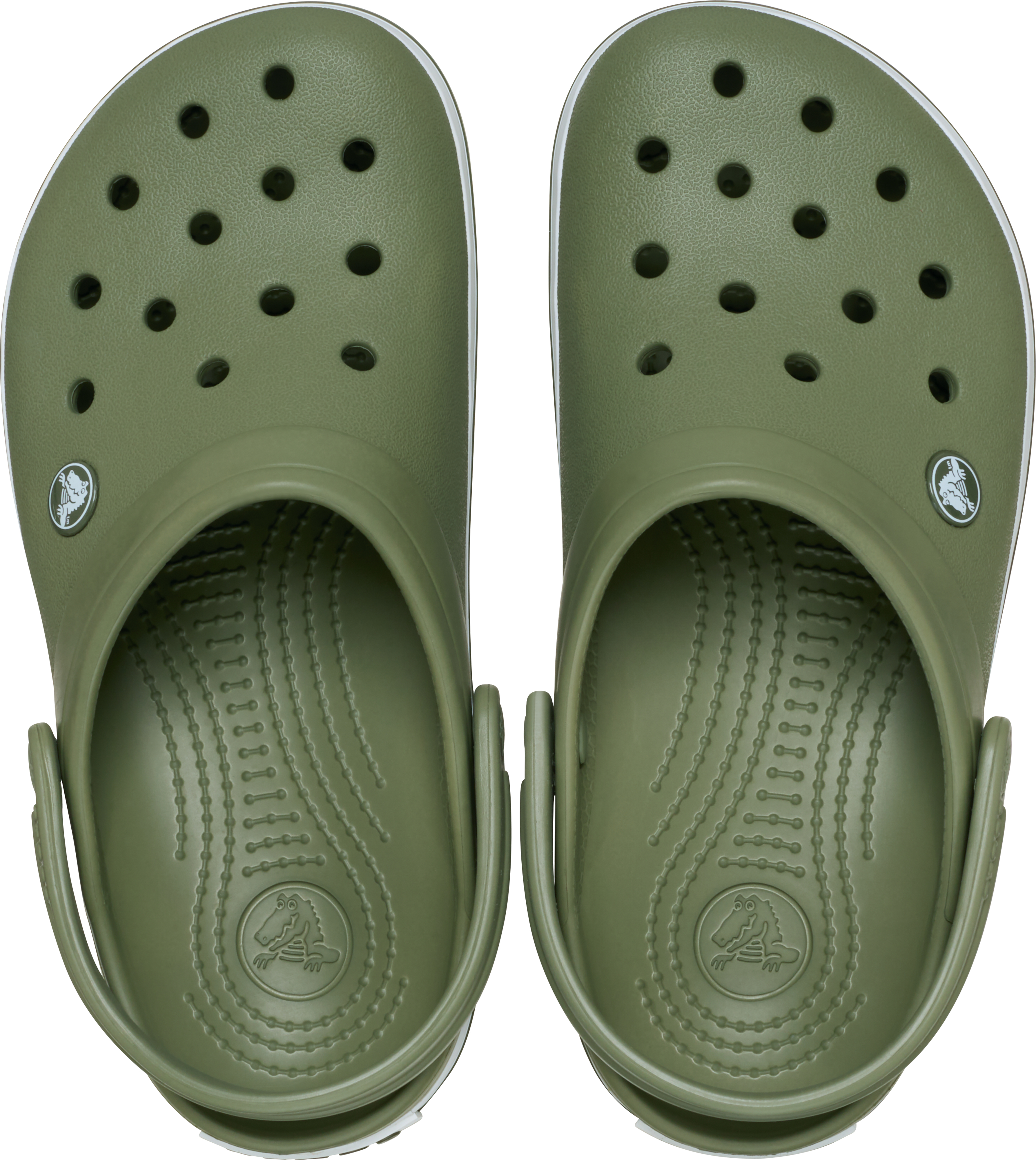 Кроксы Crocs Crocband Clog 11016-3BX 46-47 (M12 US) зеленые фото 