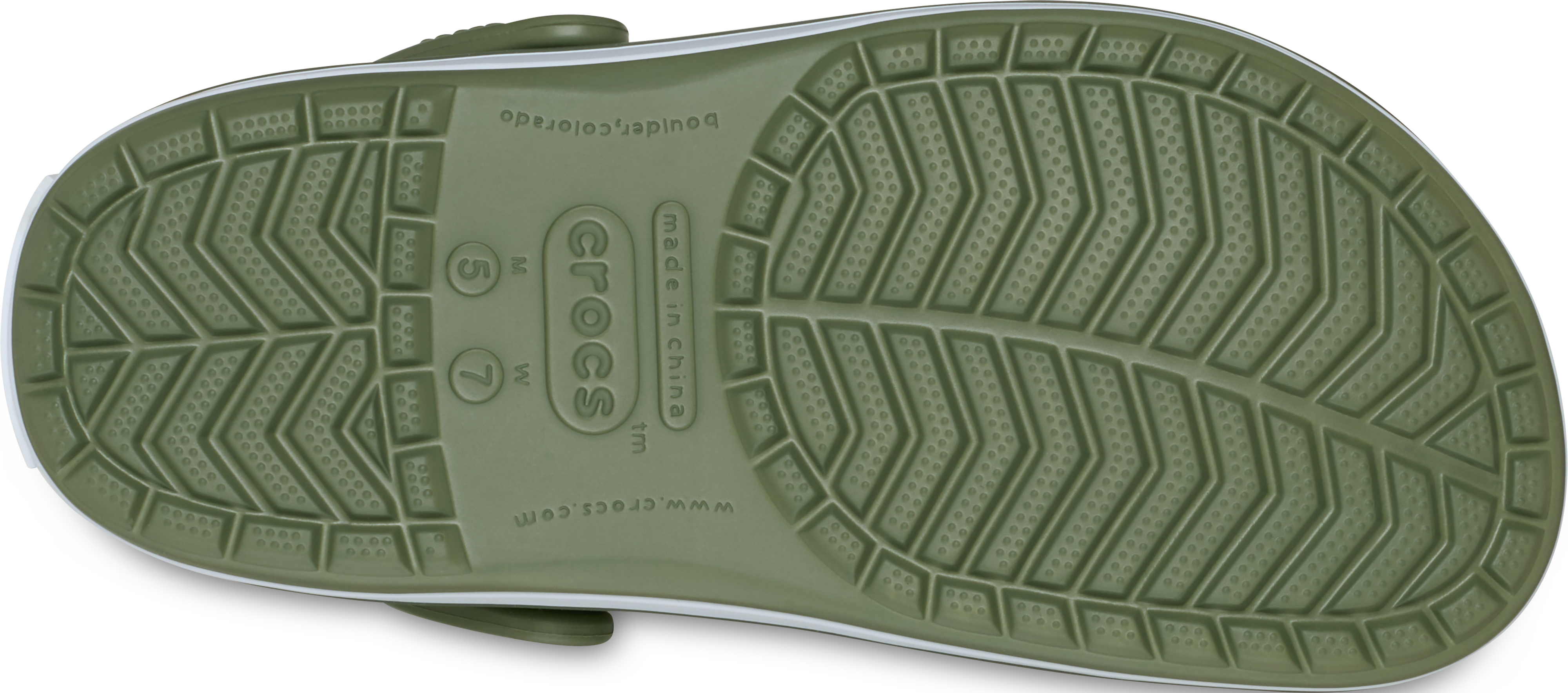 Кроксы Crocs Crocband Clog 11016-3BX 41-42 (M8W10 US) зеленые фото 